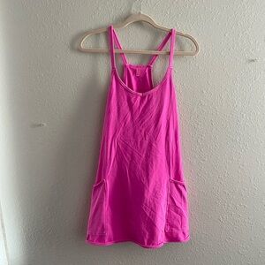 Free People Hot Pink Hot shot mini dress